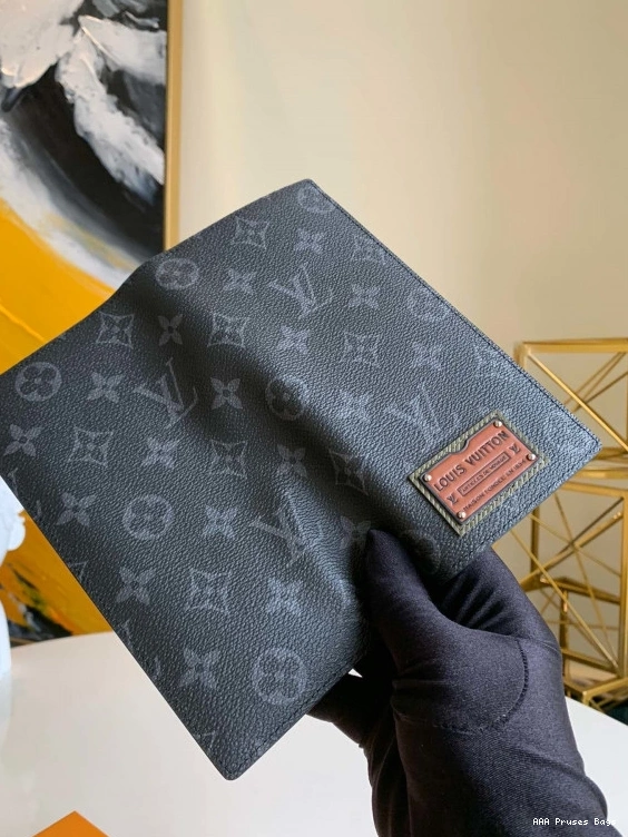 AAA Pruses Bags LOUIS BRAZZA WALLET VUITTON 0717
